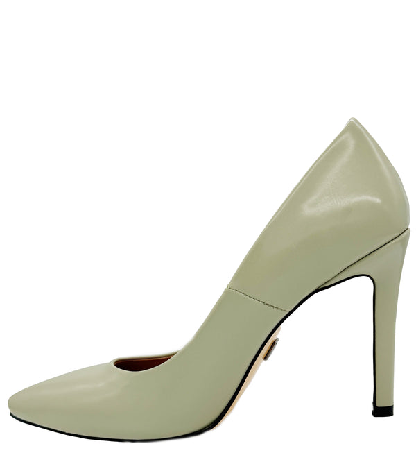 LUCIA - Klassische Stiletto Pumps in pistazie matt