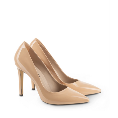 LUCIA - Klassische Stiletto Pumps in beige lack